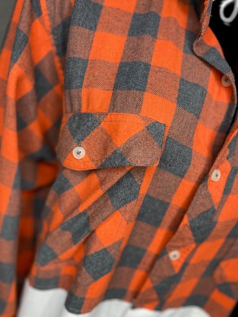 REMIX ~ Maxi Flannel ShirtDress