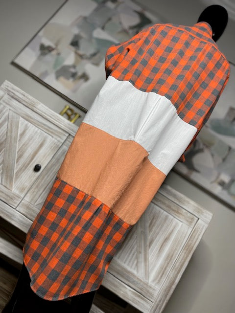REMIX ~ Maxi Flannel ShirtDress