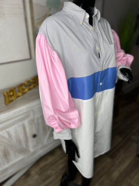 REMIX ~ Preppy in Pink 'n' Blue
