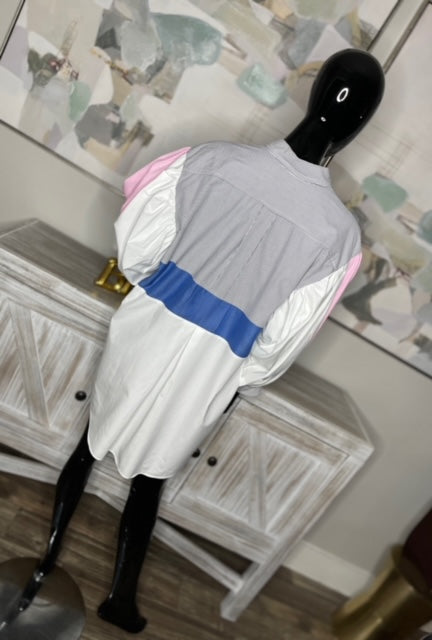 REMIX ~ Preppy in Pink 'n' Blue