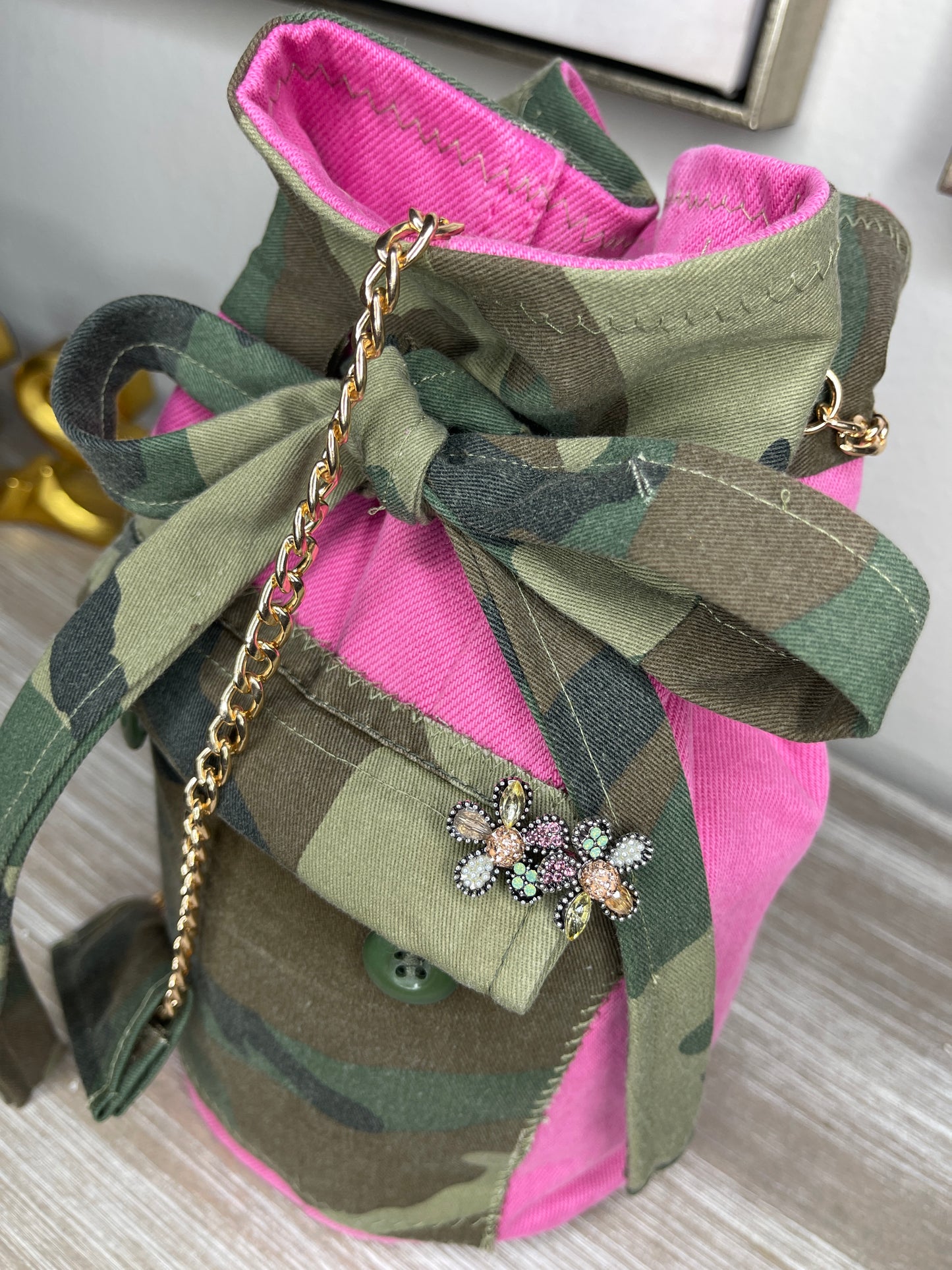 The Money Bag - Pink Camo Crush