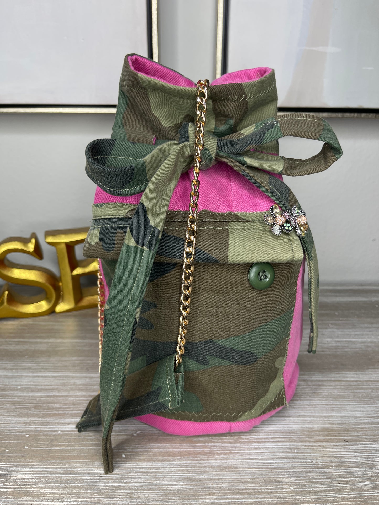 The Money Bag - Pink Camo Crush