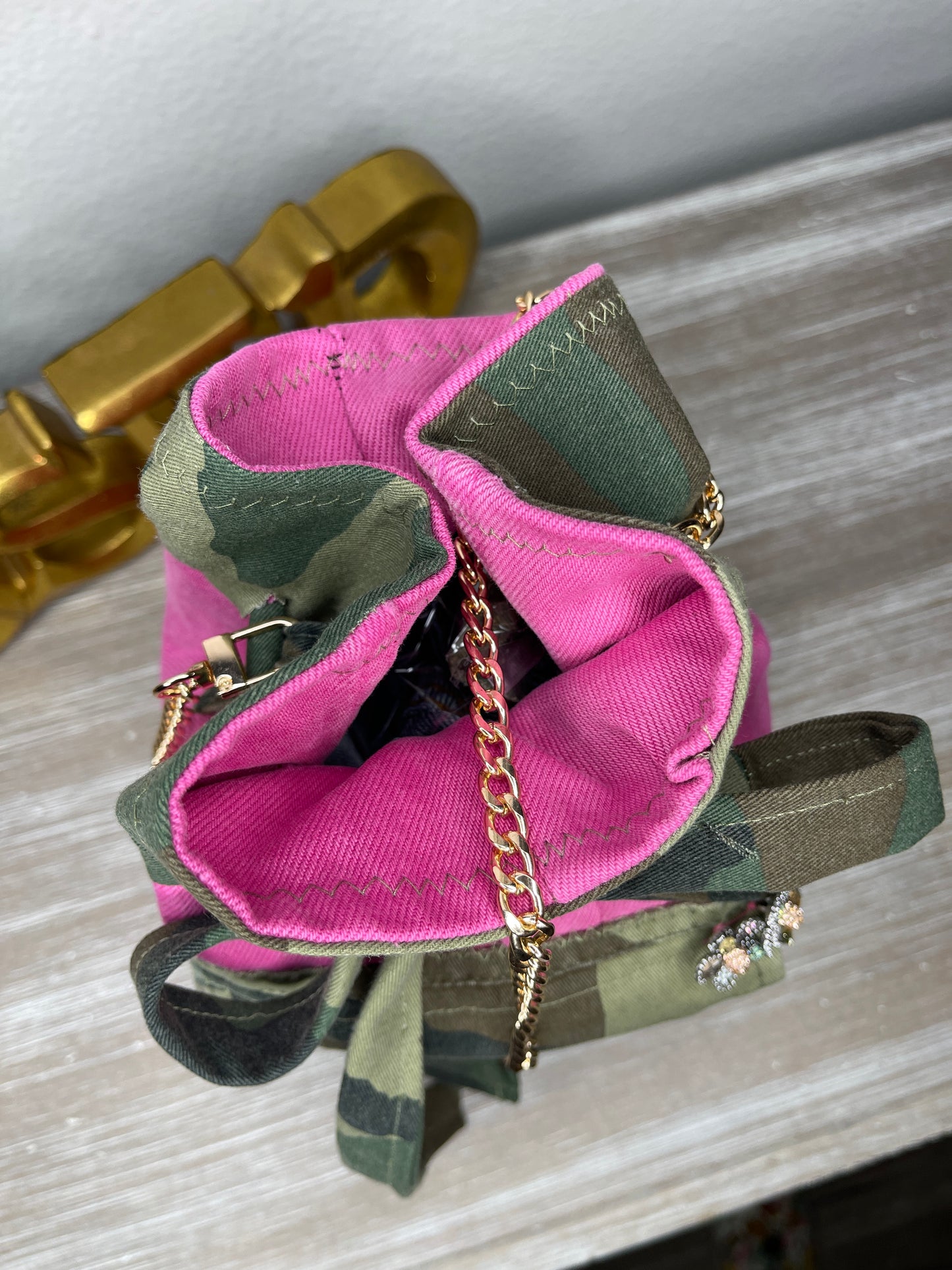 The Money Bag - Pink Camo Crush