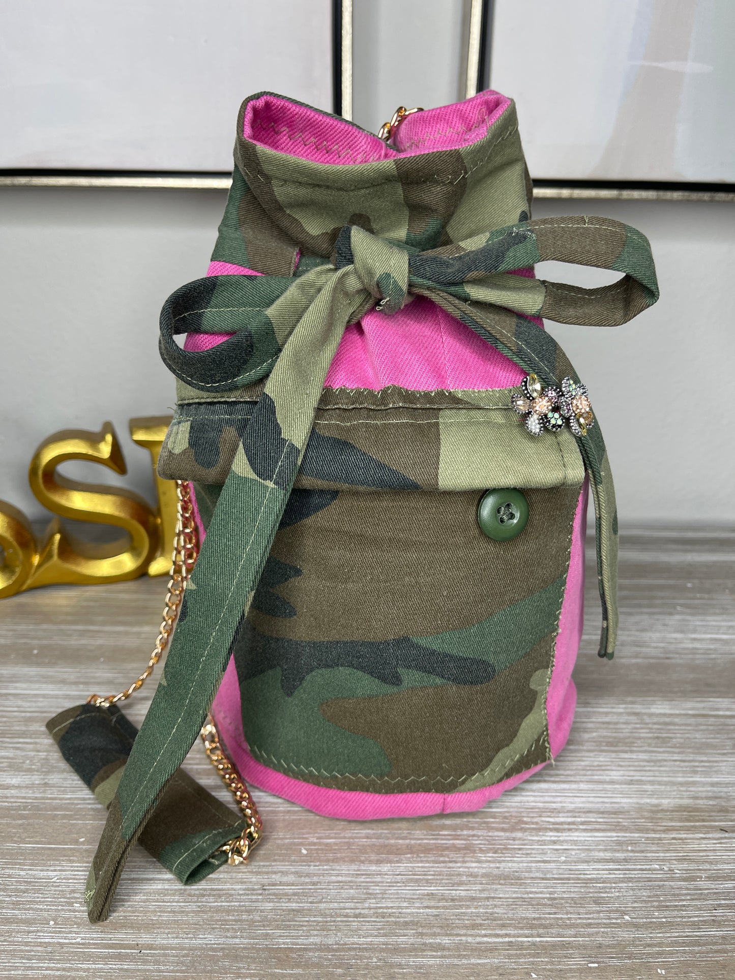 The Money Bag - Pink Camo Crush