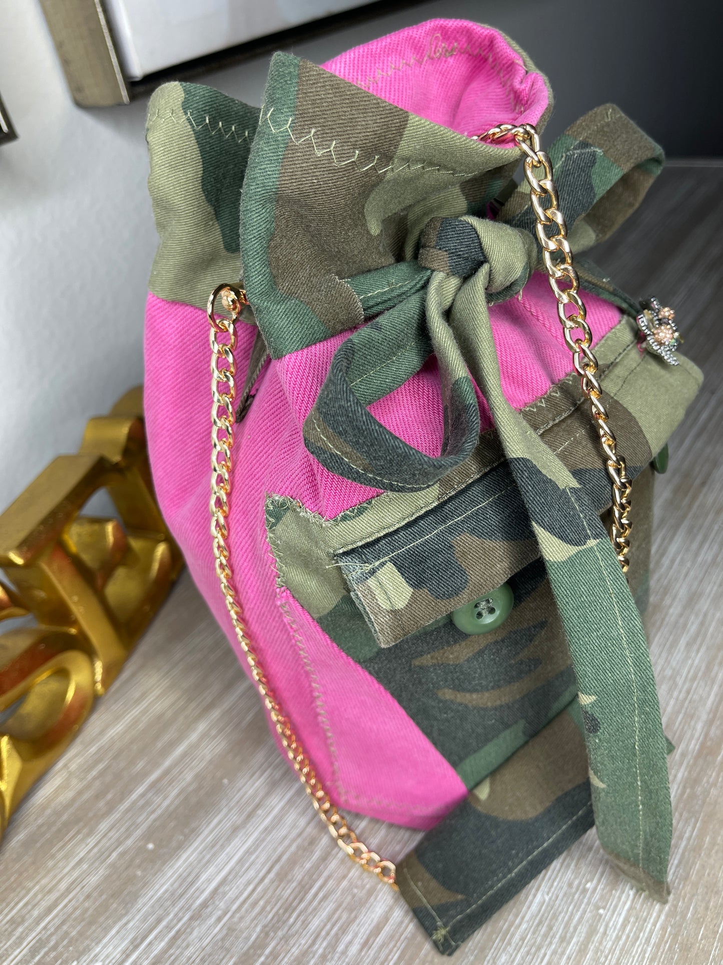 The Money Bag - Pink Camo Crush