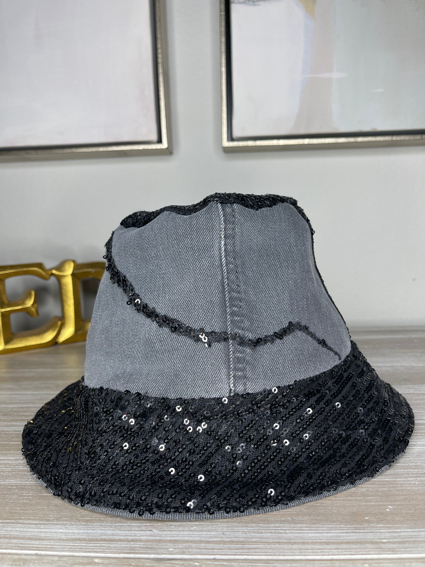 The Remixed Bucket Hat | Midnight Luxe