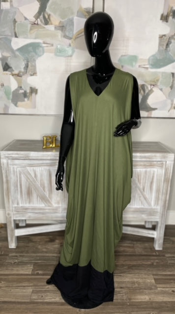 SITUATED ~ Olive OnionDress