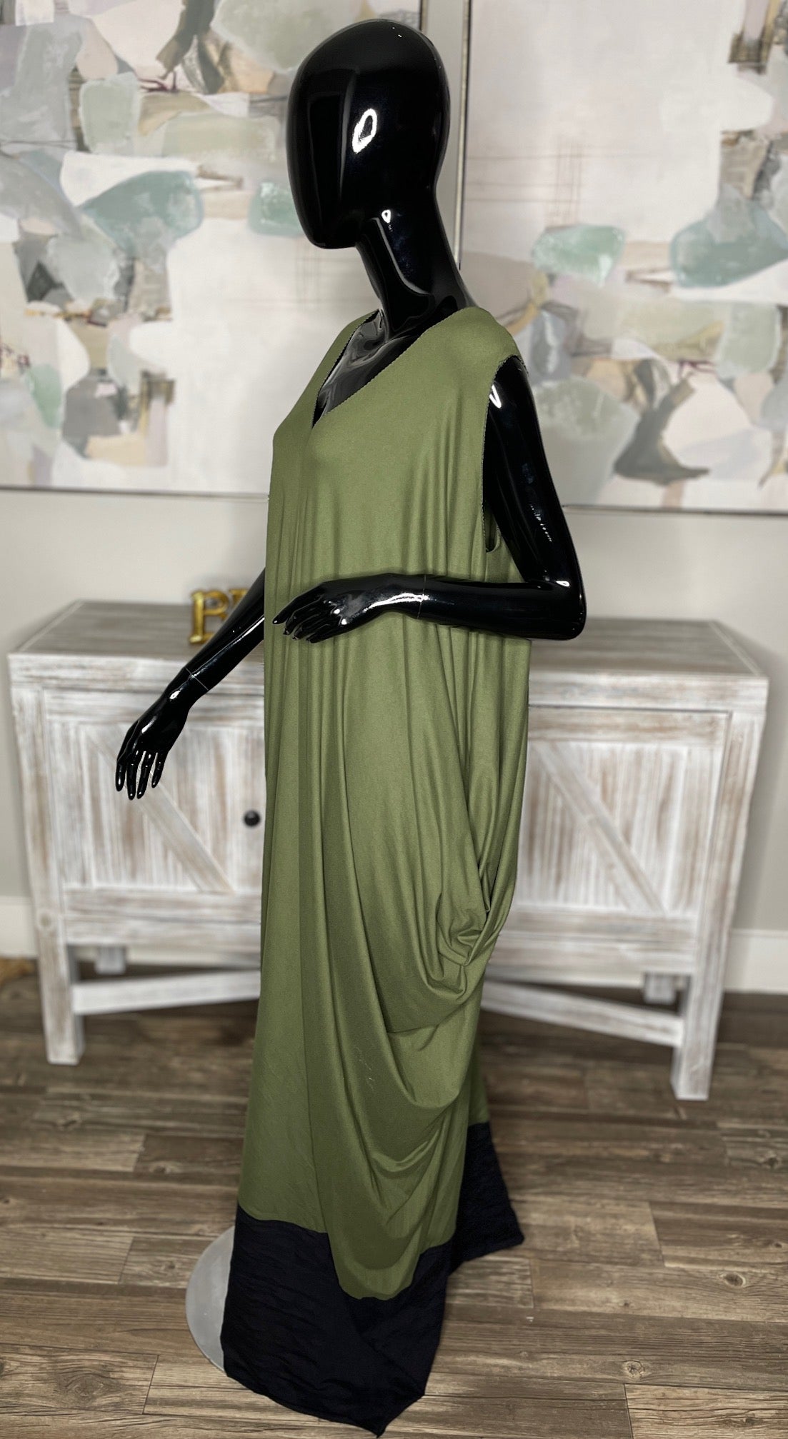 SITUATED ~ Olive OnionDress